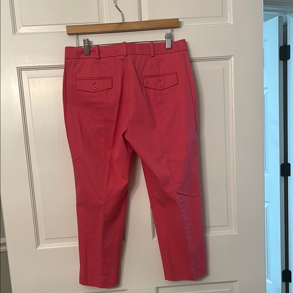 NWT Talbots Pink Crop Pants Size 4 - Picture 8 of 9